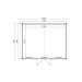  Outdoor Life Products | Tuinhuis Udo 480 x 380 | Gecoat | Platinum Grey-Wit 209867-01